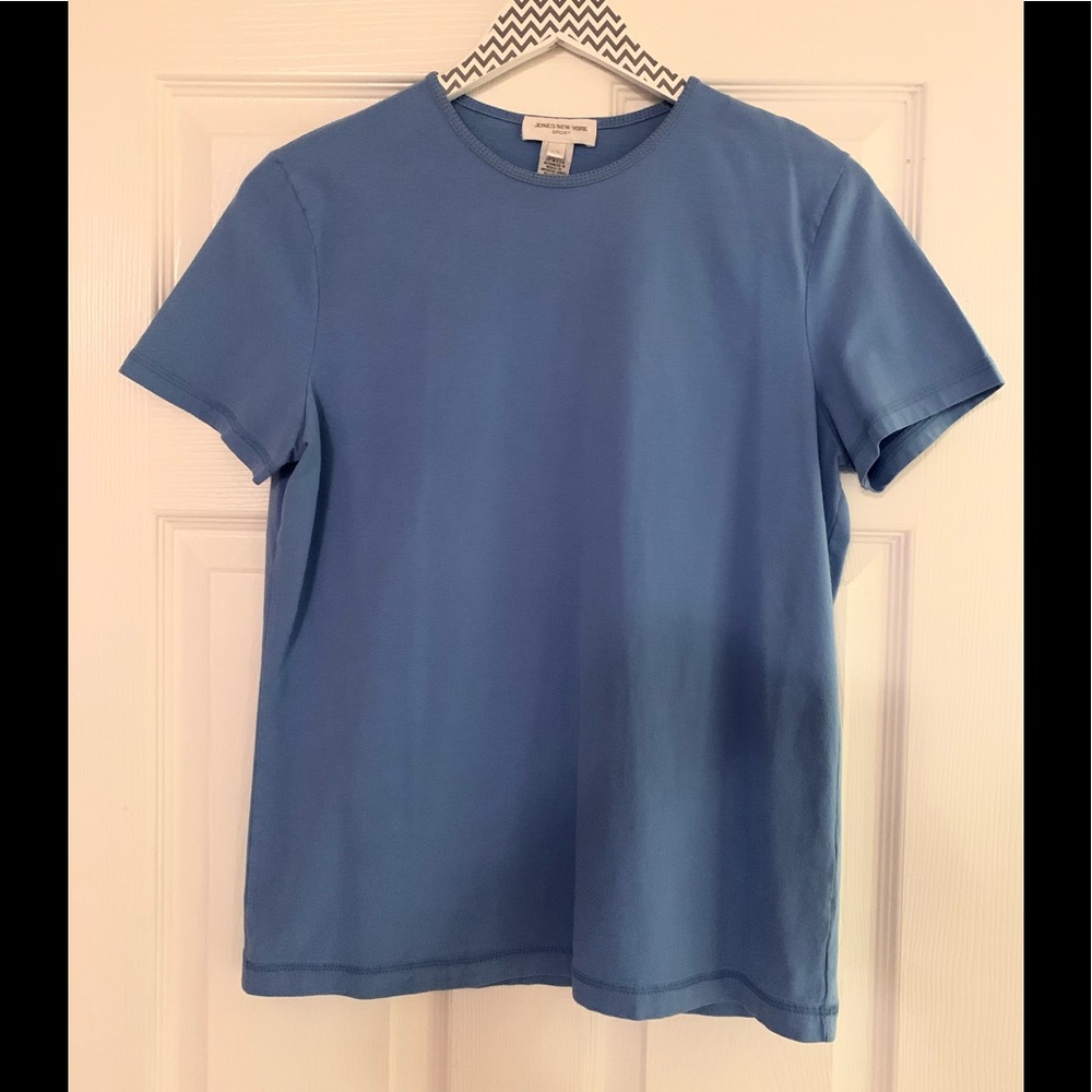 Jones of NY blue tee